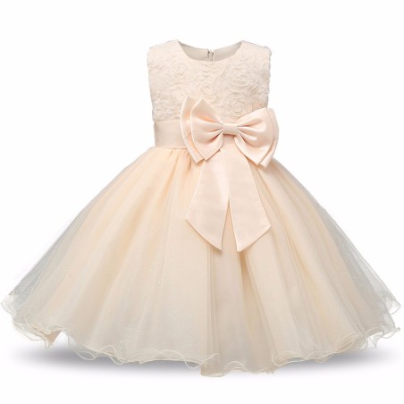 Vestido Hortensia Beige