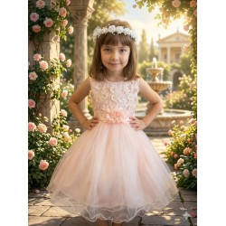 Vestido Antonieta Rosado