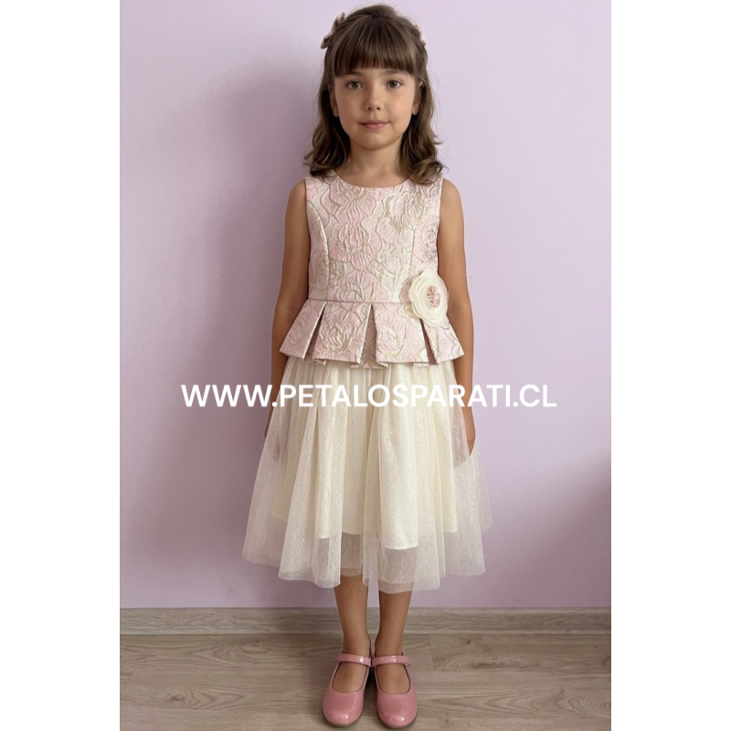 Vestido Graciela Rosado