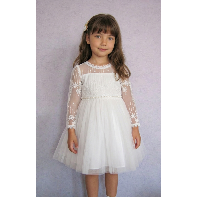 Vestido Perla Blanco