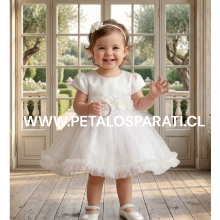 Vestido Luisa Blanco