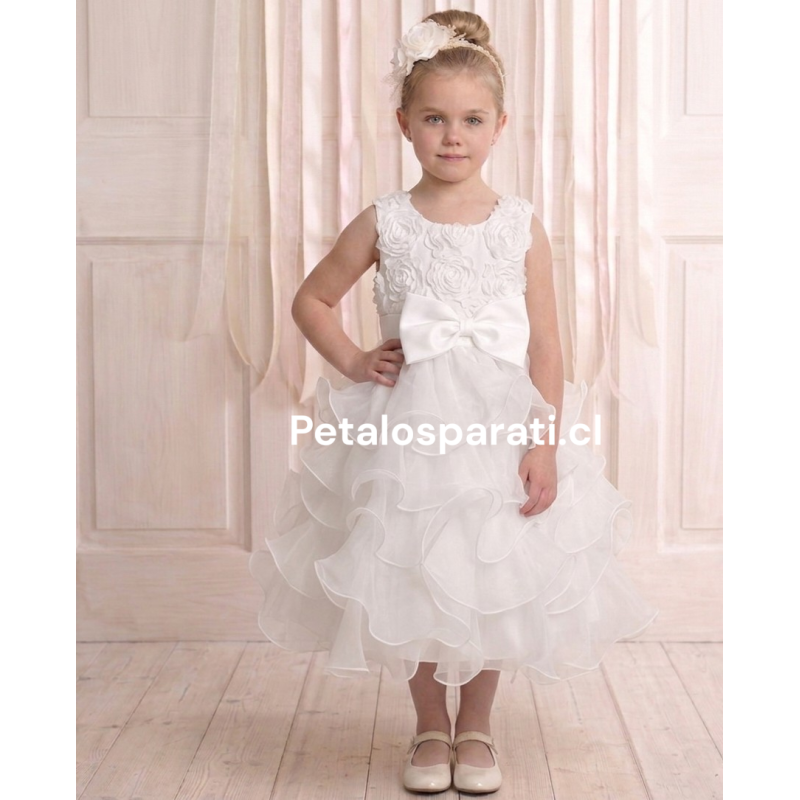 Vestido Carolina Blanco