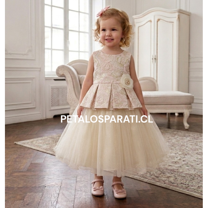 Vestido Graciela Rosado Bebe