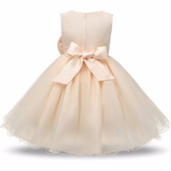Vestido Hortensia Beige Bebe