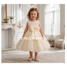Vestido Hortensia Beige Bebe