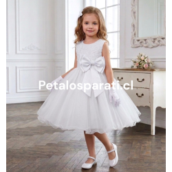 Vestido Hortensia blanco