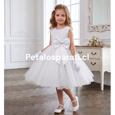 Vestido Hortensia blanco