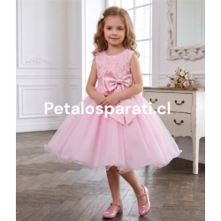 Vestido Hortensia Rosado