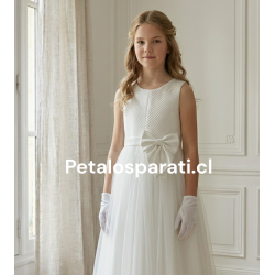 Vestido Crisantemo Blanco