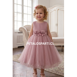 Vestido Isidora Palo de rosa