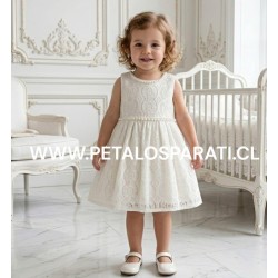 Vestido Patricia Beige