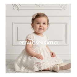 Vestido Isabel Beige